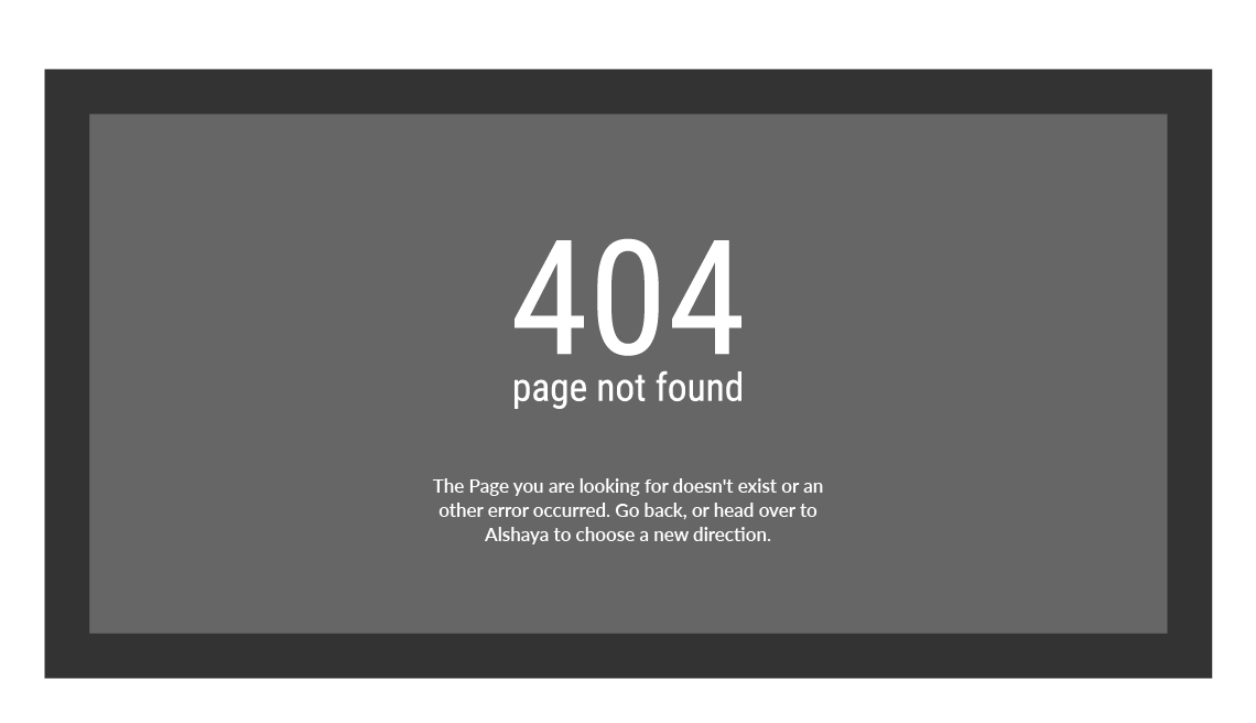 Page Not Found
